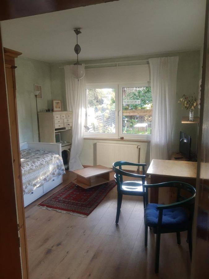 Gartenzimmer Mit Strassenbahn Zu Dom Und Messe Colonia Exterior foto